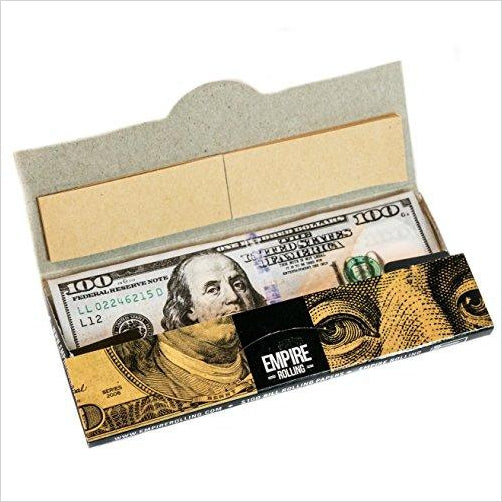 Premium Rolling Papers - $100 Bill - Gifteee Unique & Unusual gifts, Cool gift ideas