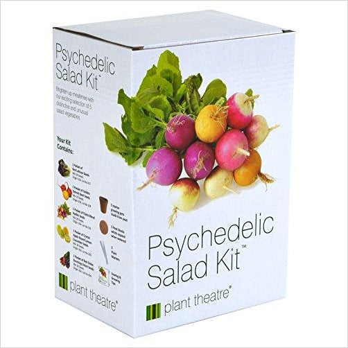 Psychedelic Salad Kit - 5 Fantastic Salad Vegetables to Grow - Gifteee. Find cool & unique gifts for men, women and kids