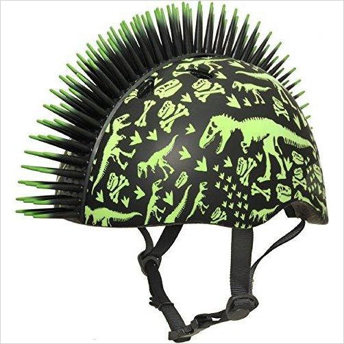 Raskullz T-Rex Bonez Mohawk Helmet - Gifteee Unique & Unusual gifts, Cool gift ideas