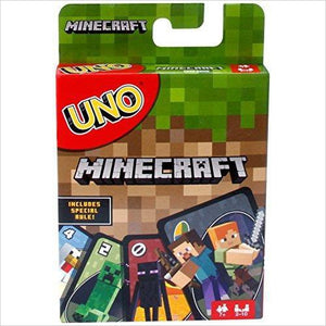 UNO Minecraft Card Game - Gifteee. Find cool & unique gifts for men, women and kids