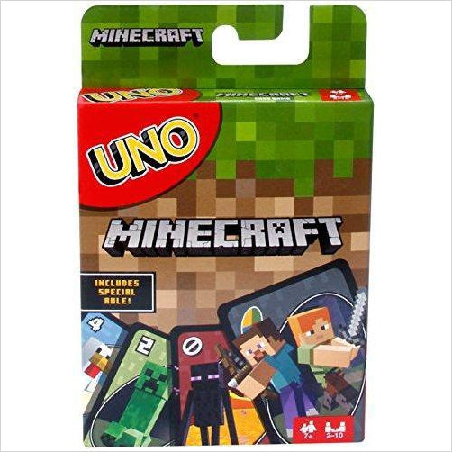 UNO Minecraft Card Game - Gifteee Unique & Unusual gifts, Cool gift ideas