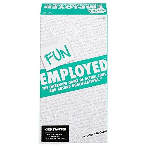 Funemployed: The Interview Game of Actual Jobs and Absurd Qualifications - Gifteee. Find cool & unique gifts for men, women and kids