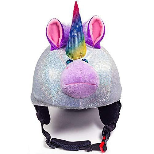 Sparky The Unicorn Helmet Cover - Gifteee Unique & Unusual gifts, Cool gift ideas