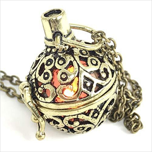 Steampunk FIRE necklace - Gifteee. Find cool & unique gifts for men, women and kids