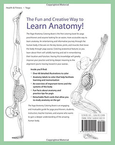 The Yoga Anatomy Coloring Book: A Visual Guide to Form, Function, and Movement - Gifteee. Find cool & unique gifts for men, women and kids