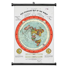 Load image into Gallery viewer, Flat Earth Map - Gifteee. Find cool &amp; unique gifts for men, women and kids
