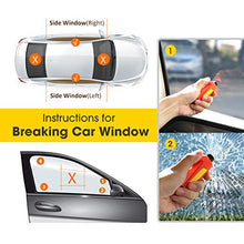 Load image into Gallery viewer, Window Breaker Seatbelt Cutter - Gifteee. Find cool &amp; unique gifts for men, women and kids
