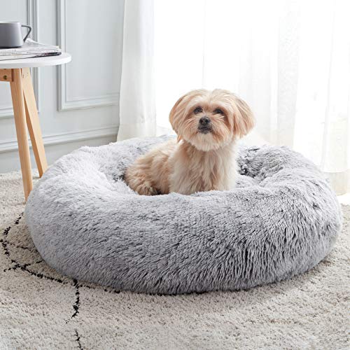 Anti-Anxiety Soft Round Pet Bed - Gifteee Unique & Unusual gifts, Cool gift ideas