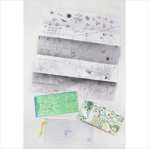 Coloring and Drawing Shapes Stencil - Loongarden - Gifteee Unique & Unusual gifts, Cool gift ideas