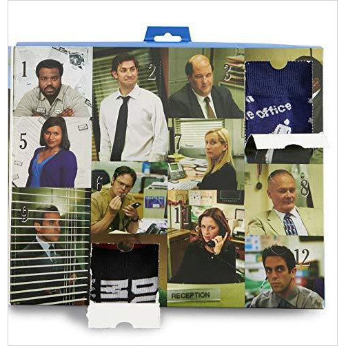 The Office 12 Days Of Socks Advent Calendar Set - Gifteee Unique & Unusual gifts, Cool gift ideas