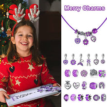 Load image into Gallery viewer, Purple Jewelry 24 Days Christmas Countdown
