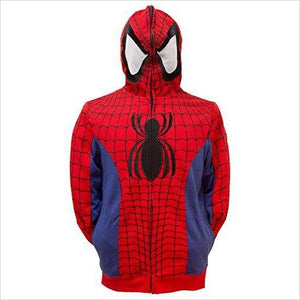 Marvel Spider-Man Men's Cosplay Full Zip Hoodie - Gifteee. Find cool & unique gifts for men, women and kids