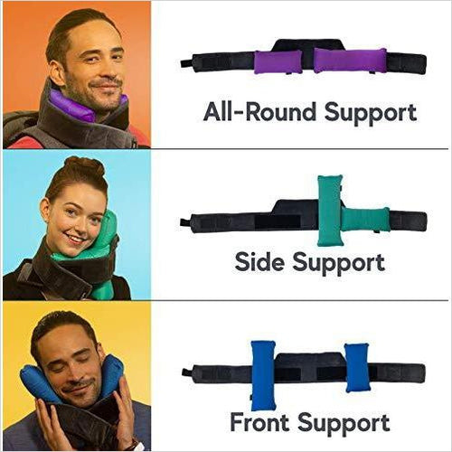 CORI Travel Pillow - World's 1st Customizable Memory Foam Travel Neck Pillow That ADAPTS to You - Gifteee. Find cool & unique gifts for men, women and kids