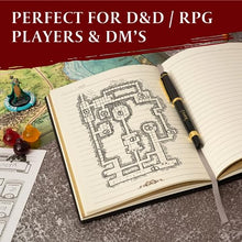 Load image into Gallery viewer, DND Bronze Cover Notebook
