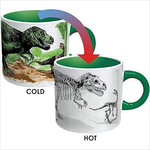 Disappearing Dino Mug - Gifteee. Find cool & unique gifts for men, women and kids