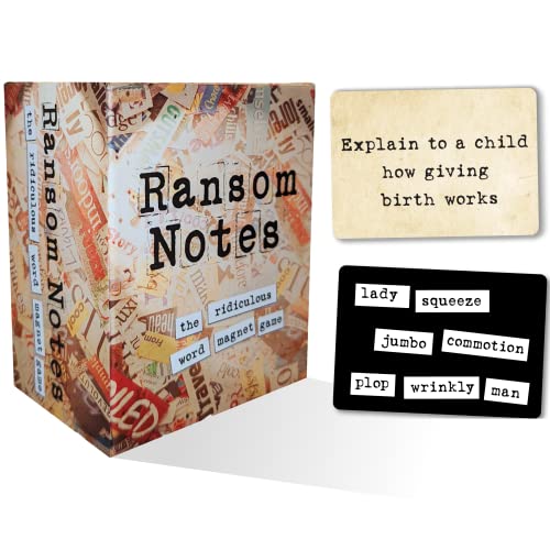 Ransom Notes - The Ridiculous Word Magnet Party Game - Gifteee Unique & Unusual gifts, Cool gift ideas