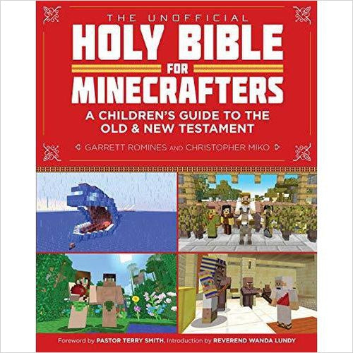 The Unofficial Holy Bible for Minecrafters: A Children's Guide to the Old and New Testament - Gifteee. Find cool & unique gifts for men, women and kids