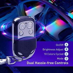 Rgbic Interior Car Led Lights, App Control, Music Mode - Gifteee Unique & Unusual gifts, Cool gift ideas