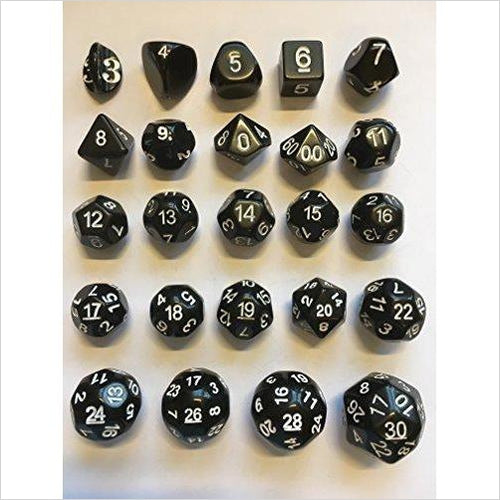 Unusual 24 Dice Set - Gifteee Unique & Unusual gifts, Cool gift ideas