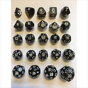 Unusual 24 Dice Set - Gifteee. Find cool & unique gifts for men, women and kids