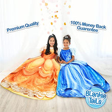 Load image into Gallery viewer, Belle Disney Princess Dress Blanket
