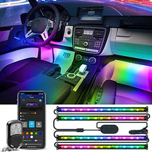 Load image into Gallery viewer, Rgbic Interior Car Led Lights, App Control, Music Mode - Gifteee Unique &amp; Unusual gifts, Cool gift ideas
