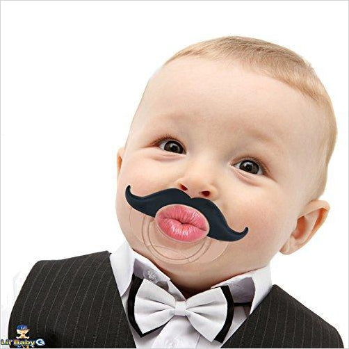 Mustache Pacifier - Gifteee Unique & Unusual gifts, Cool gift ideas