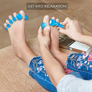 YogaToes GEMS: Gel Toe Stretcher & Toe Separator - America's Choice for Fighting Bunions, Hammer Toes, More! - Gifteee Unique & Unusual gifts, Cool gift ideas