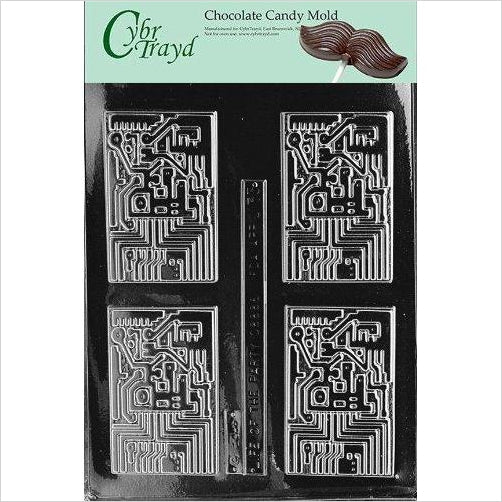 Computer Chip Circuit Board Chocolate Candy Mold - Gifteee Unique & Unusual gifts, Cool gift ideas