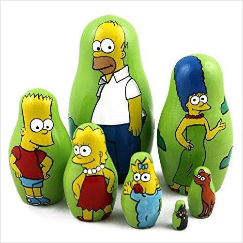 Simpsons Family Matryoshka - Gifteee. Find cool & unique gifts for men, women and kids
