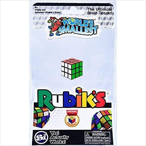 Worlds Smallest Rubik's - Gifteee. Find cool & unique gifts for men, women and kids