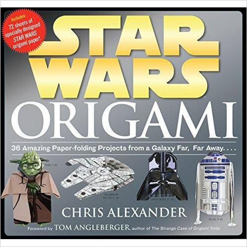 Star Wars Origami: 36 Amazing Paper-folding Projects from a Galaxy Far, Far Away.... - Gifteee Unique & Unusual gifts, Cool gift ideas