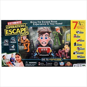 Ultimate Operation Escape Room - Gifteee. Find cool & unique gifts for men, women and kids