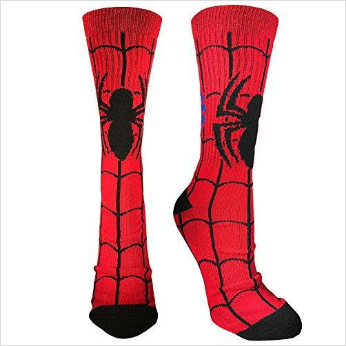 Spider-Man Crew Socks - Gifteee. Find cool & unique gifts for men, women and kids