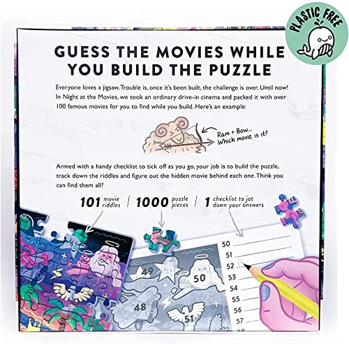 Night at The Movies: Movie Jigsaw Puzzle