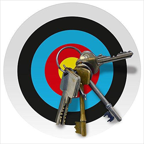 Magnetic Key Target Board - Gifteee. Find cool & unique gifts for men, women and kids