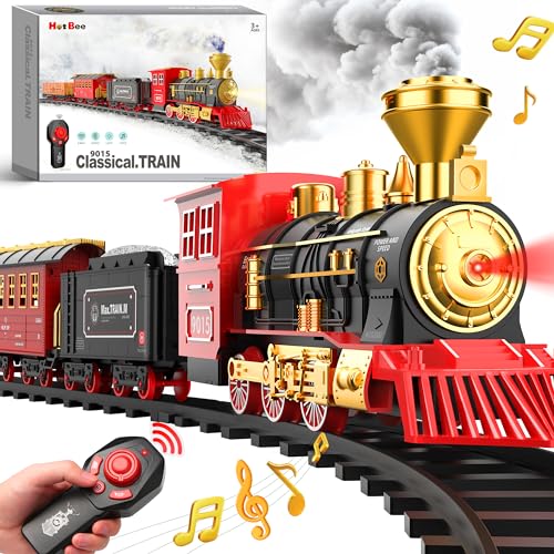 Remote Control Train Toys w/Steam Locomotive - Gifteee Unique & Unusual gifts, Cool gift ideas