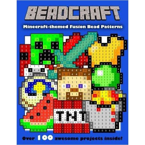 Beadcraft: The Ultimate Minecraft-themed Fusion Bead Pattern Collection - Gifteee. Find cool & unique gifts for men, women and kids