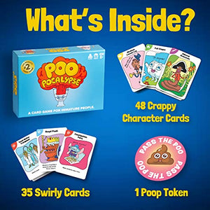 Poo Pocalypse - The Hilarious Card Game for Immature People