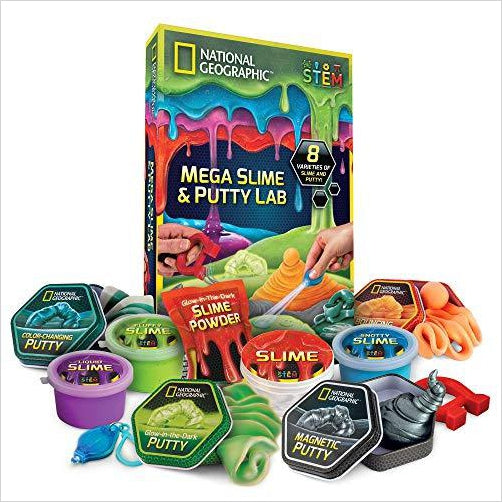 National Geographic Mega Slime & Putty Lab - Gifteee. Find cool & unique gifts for men, women and kids