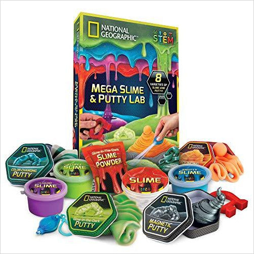 National Geographic Mega Slime & Putty Lab - Gifteee Unique & Unusual gifts, Cool gift ideas