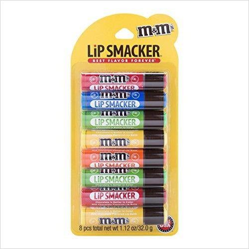 M&M Lip Balm Party Pack - Gifteee Unique & Unusual gifts, Cool gift ideas