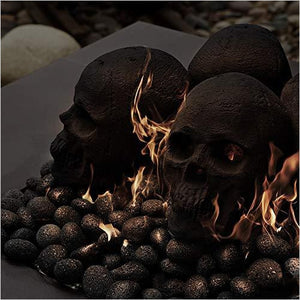 Ceramic Fireplace Skull - Gifteee. Find cool & unique gifts for men, women and kids