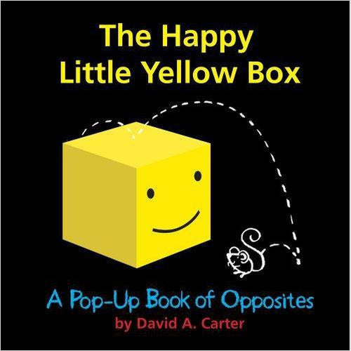 The Happy Little Yellow Box: A Pop-Up Book of Opposites - Gifteee Unique & Unusual gifts, Cool gift ideas