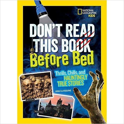 Don't Read This Book Before Bed: Thrills, Chills, and Hauntingly True Stories - Gifteee. Find cool & unique gifts for men, women and kids