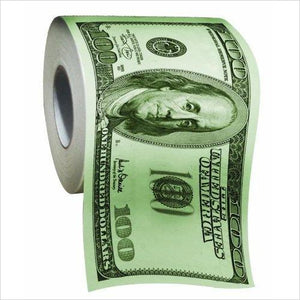 One Hundred Dollar Bill - Toilet Paper - Gifteee. Find cool & unique gifts for men, women and kids