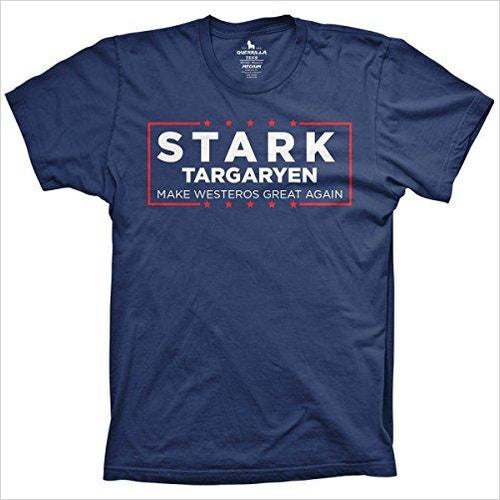 Stark Targaryen Election Shirt Make Westeros Great Again (Game of Thrones) - Gifteee. Find cool & unique gifts for men, women and kids