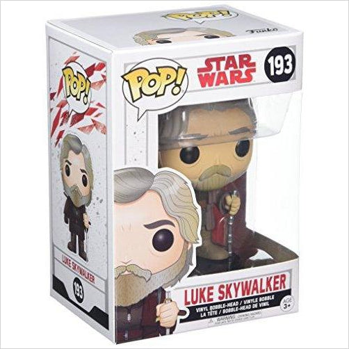 Funko POP! Star Wars: The Last Jedi - Luke Skywalker - Gifteee Unique & Unusual gifts, Cool gift ideas