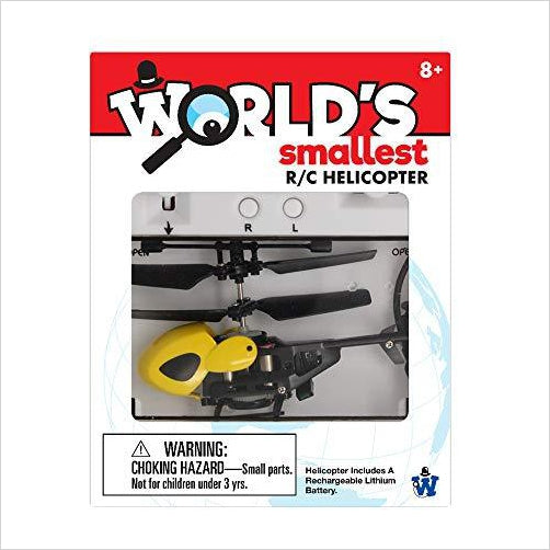 World's Smallest RC Helicopter - Gifteee. Find cool & unique gifts for men, women and kids