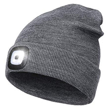 Load image into Gallery viewer, Beanie Hat with LED Light
